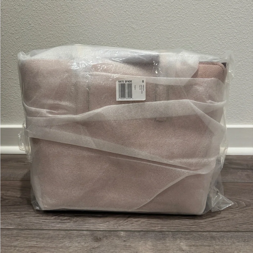 Kate Spade Margaux Large Tote, Pale Vellum (Pink) - Picture 3 of 16